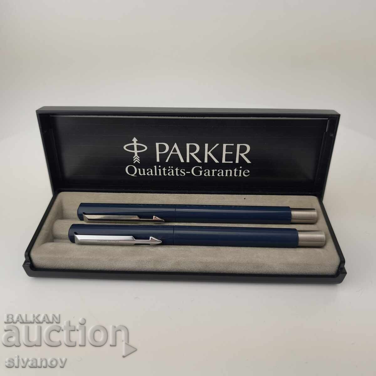 Стара сет писалка и химикалка Паркер Parker Vector #5866
