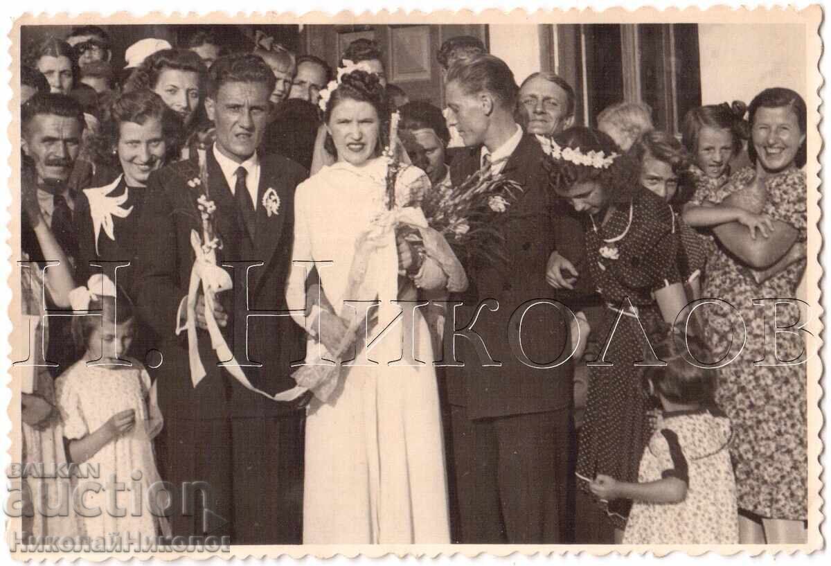 OLD WEDDING CELEBRATION PHOTO D934