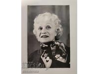 Photograph of the operetta singer Aneta Tsankova