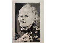 Photograph of the operetta singer Aneta Tsankova