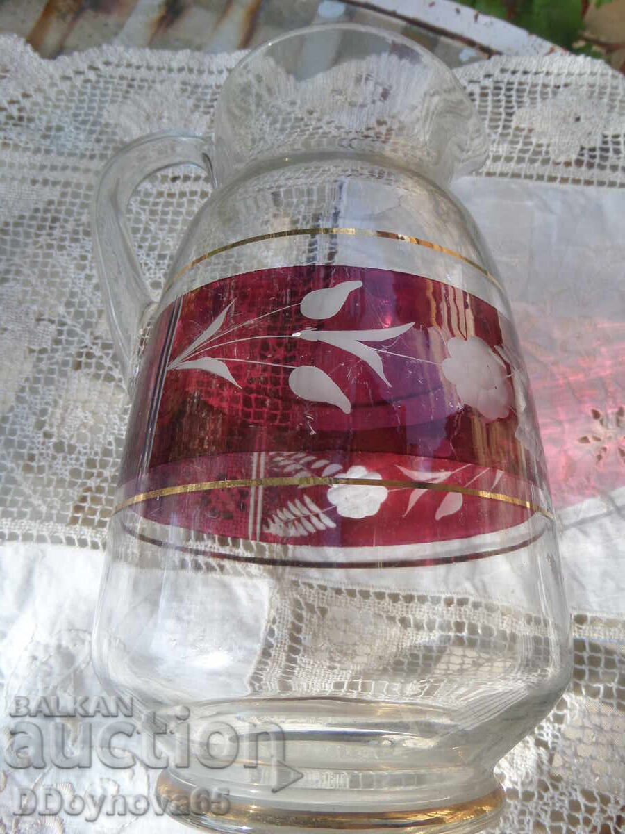 Cane - hand engraved and colored