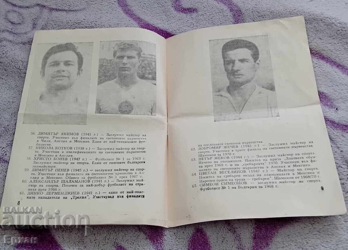 Футбол справочник с цена 20.00 лв. | € 10.23 Футбол справочник с цена 20.00 лв. | € 10.23