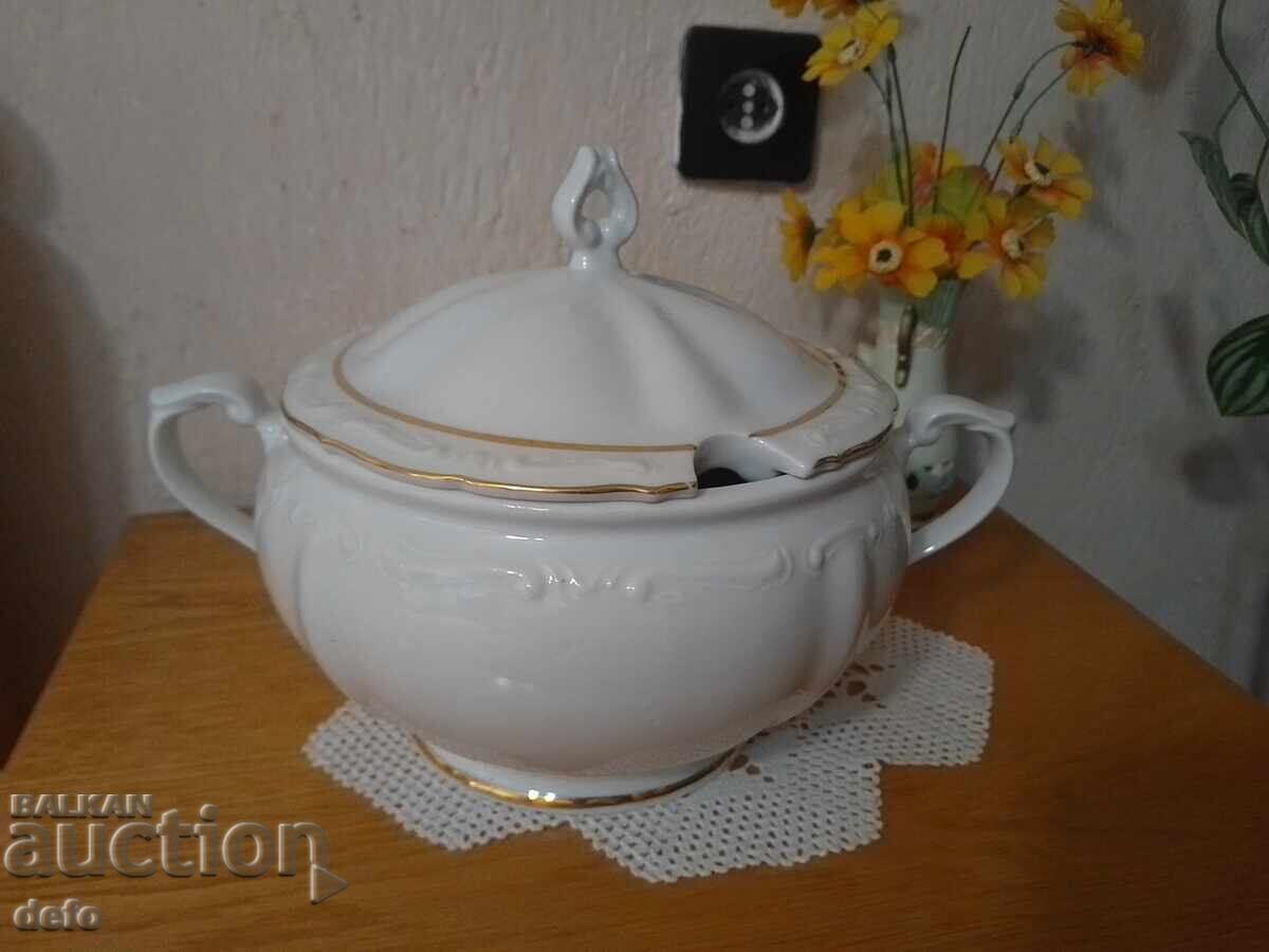 Βουλγαρικός πορσελάνινος σουπιέρας της Ίσιδας