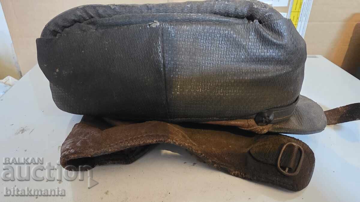 Παράδοση Στάρ μηχανόβιος κράνος - δερμάτινο