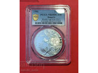 25 Leva 1986 Year Eagle PSGS PF 69