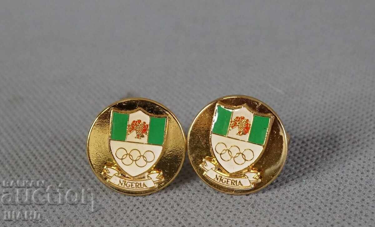 Butoni vechi pentru butoniere Olimpiada Nigeria Butoni vechi pentru butoniere Olimpiada Nigeria