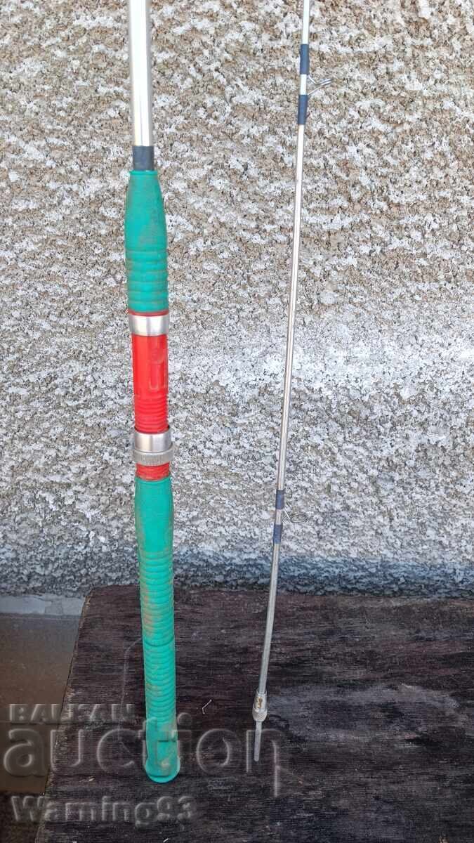 Auction  Old fishing rod - aluminum - Russian - 185cm