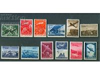 BULGARIA AIR MAIL 1 2 4 6 10 12 16 19 30 45 70 100 1940