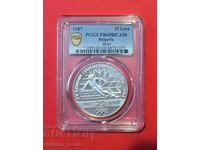 25 лева 1987 година Зимни олимпийски игри PSGS PF 69