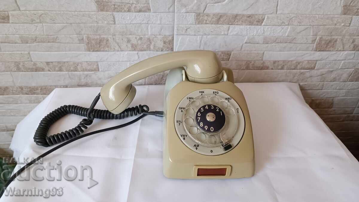 Παλιό τηλέφωνο με καντράν - GNT Automatic - 1970" - 6