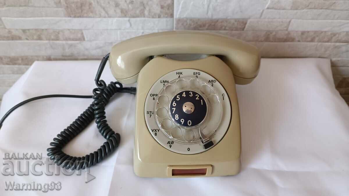 Παλιό τηλέφωνο με καντράν - GNT Automatic - 1970"