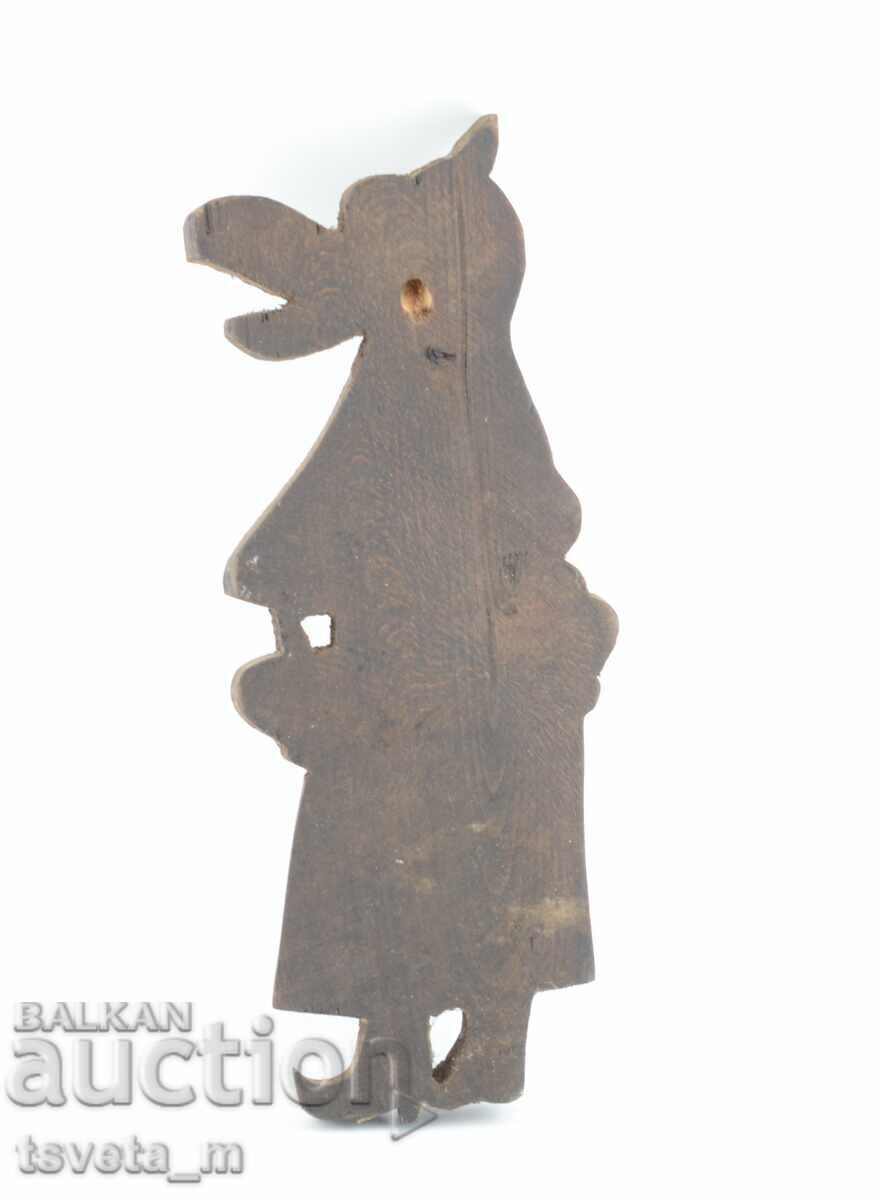 Sculptură în lemn KUKER lucrată manual, decor de perete cu preț 18.00 BGN | € 9.20
