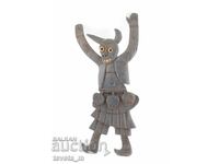 Sculptură în lemn KUKER lucrată manual, decor de perete