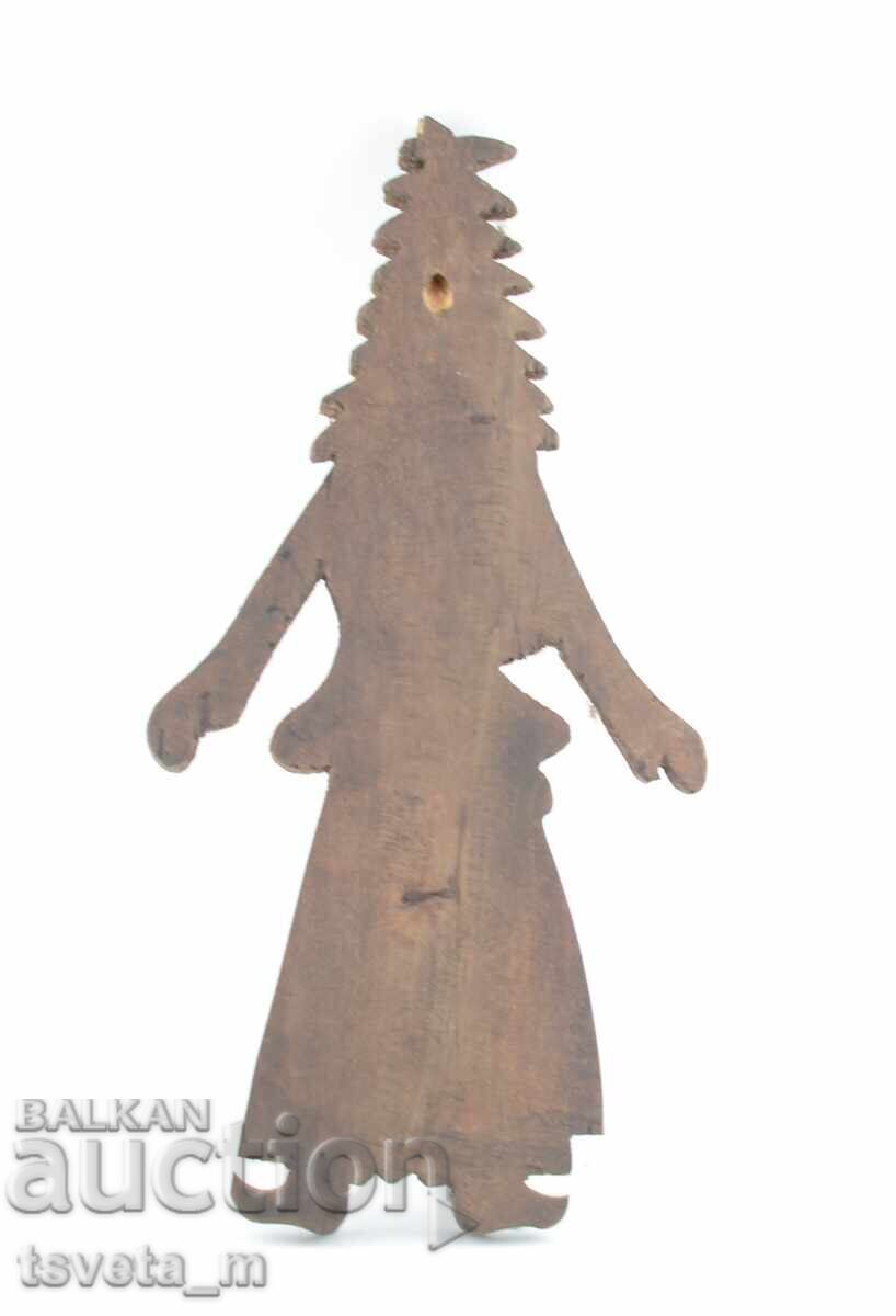 Sculptură în lemn KUKER lucrată manual, decor de perete cu preț 18.00 BGN | € 9.20