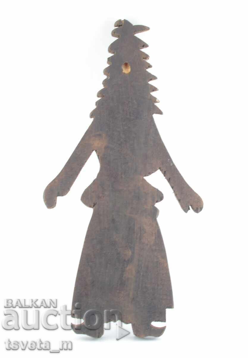 Sculptură în lemn KUKER lucrată manual, decor de perete cu preț 18.00 BGN | € 9.20