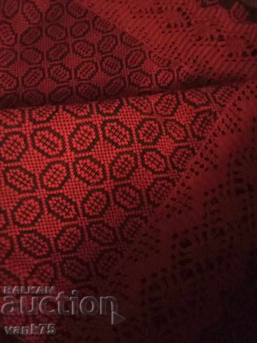 Hand-woven wool rug, 100 percent wool - 6