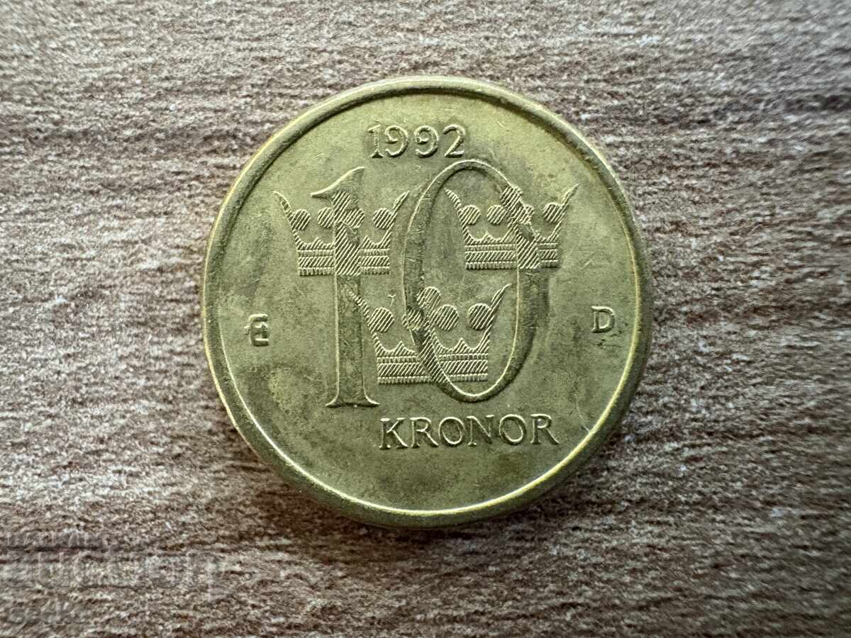 Швеция - 10 крони (1992) Швеция - 10 крони (1992)
