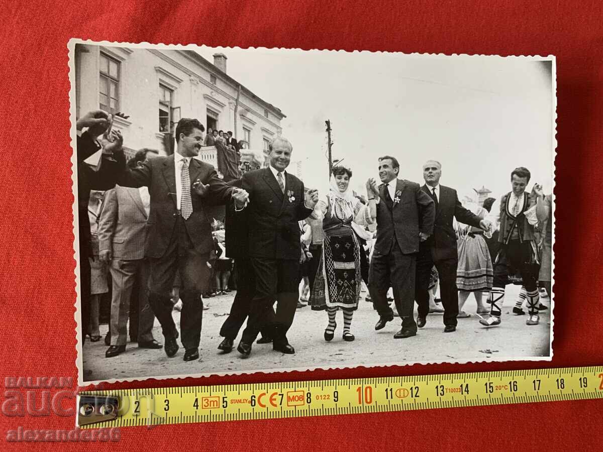 Delivery of Valkan Shopov Horo old photo