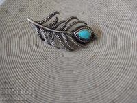 Μεταλλιόν κρεμαστό φτερό, ασήμι