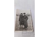 Fotografie Sofia Ofițer și tânără femeie 1940