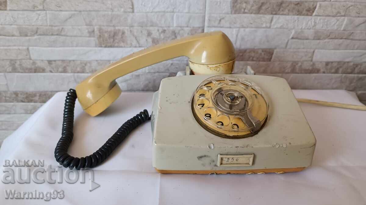 Δημοπρασία Παλιό Βουλγαρικό τηλέφωνο με ακουστικό - RESPROM - TA4100
