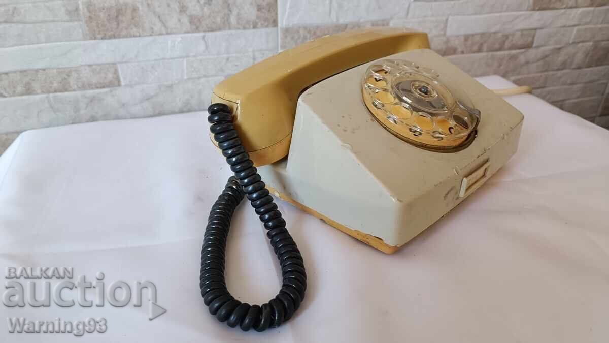 Παράδοση Παλιό Βουλγαρικό τηλέφωνο με ακουστικό - RESPROM - TA4100