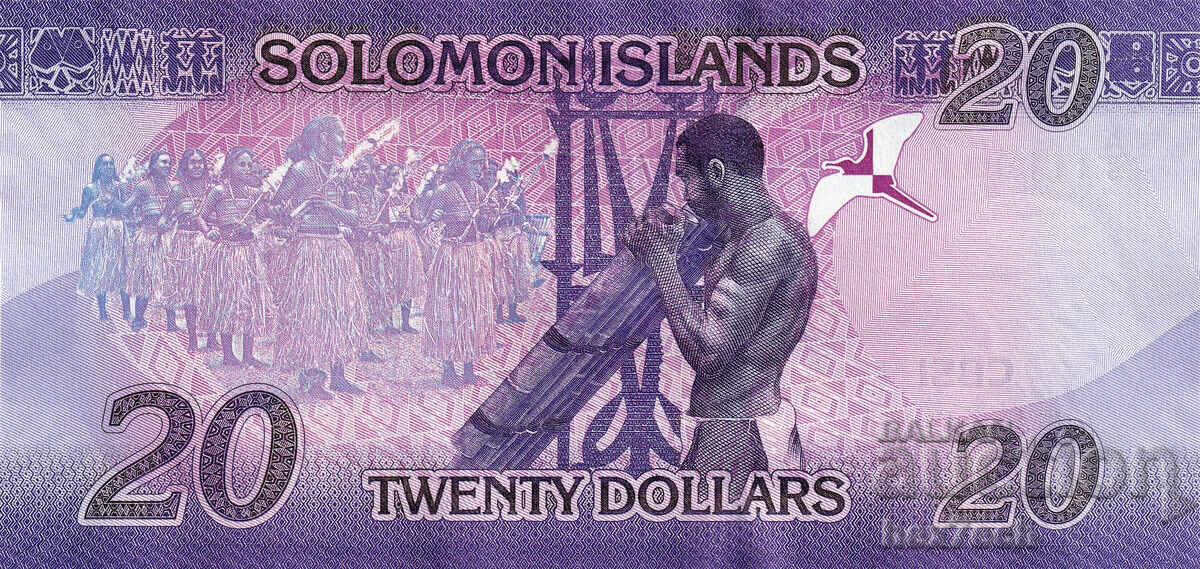 Δημοπρασία ❤️ ⭐ Νήσοι Σολομώντος 2017 20 δολάρια UNC νέα ⭐ ❤️