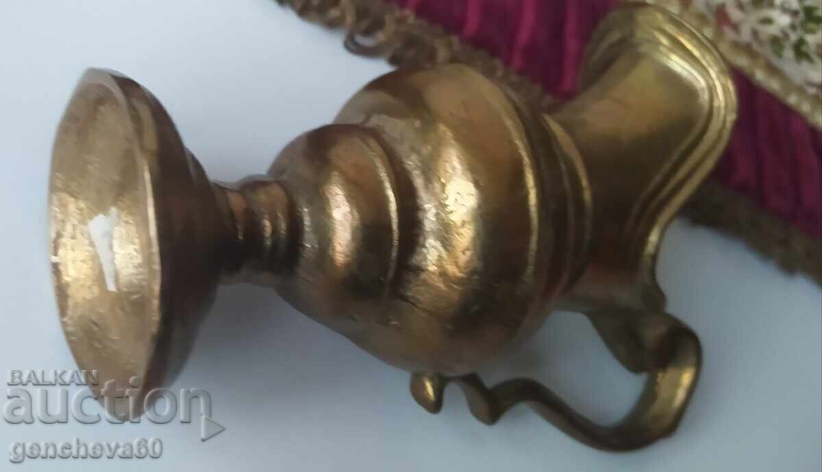 Bronze Art Nouveau jug - 5