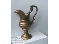 Bronze Art Nouveau jug