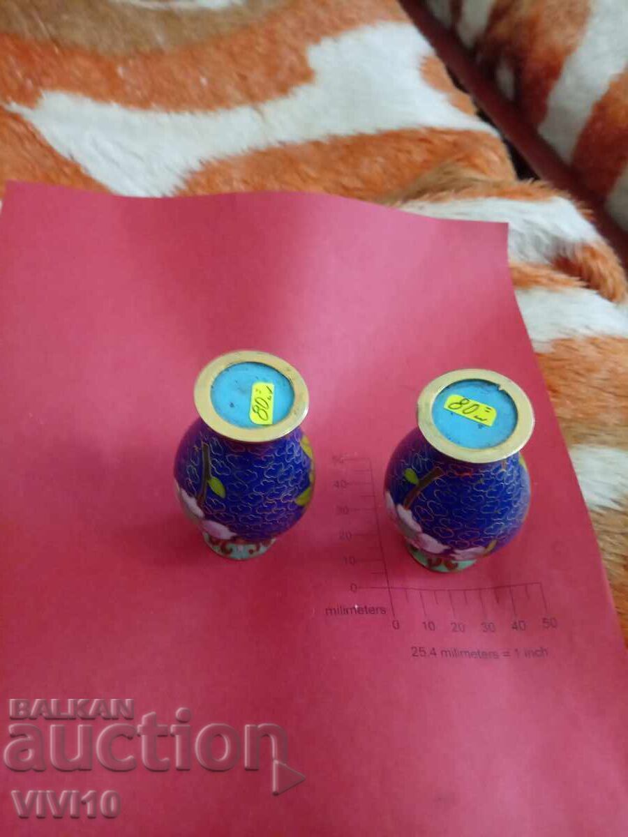 Δημοπρασία Αρχαία βάζα 2 τεμ, κλαζονα, 9εκ