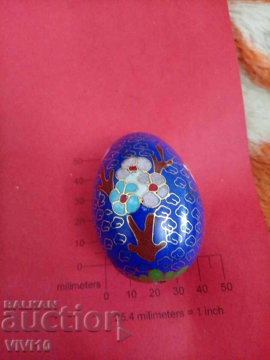 Старинно яйце клазоне Старинно яйце клазоне