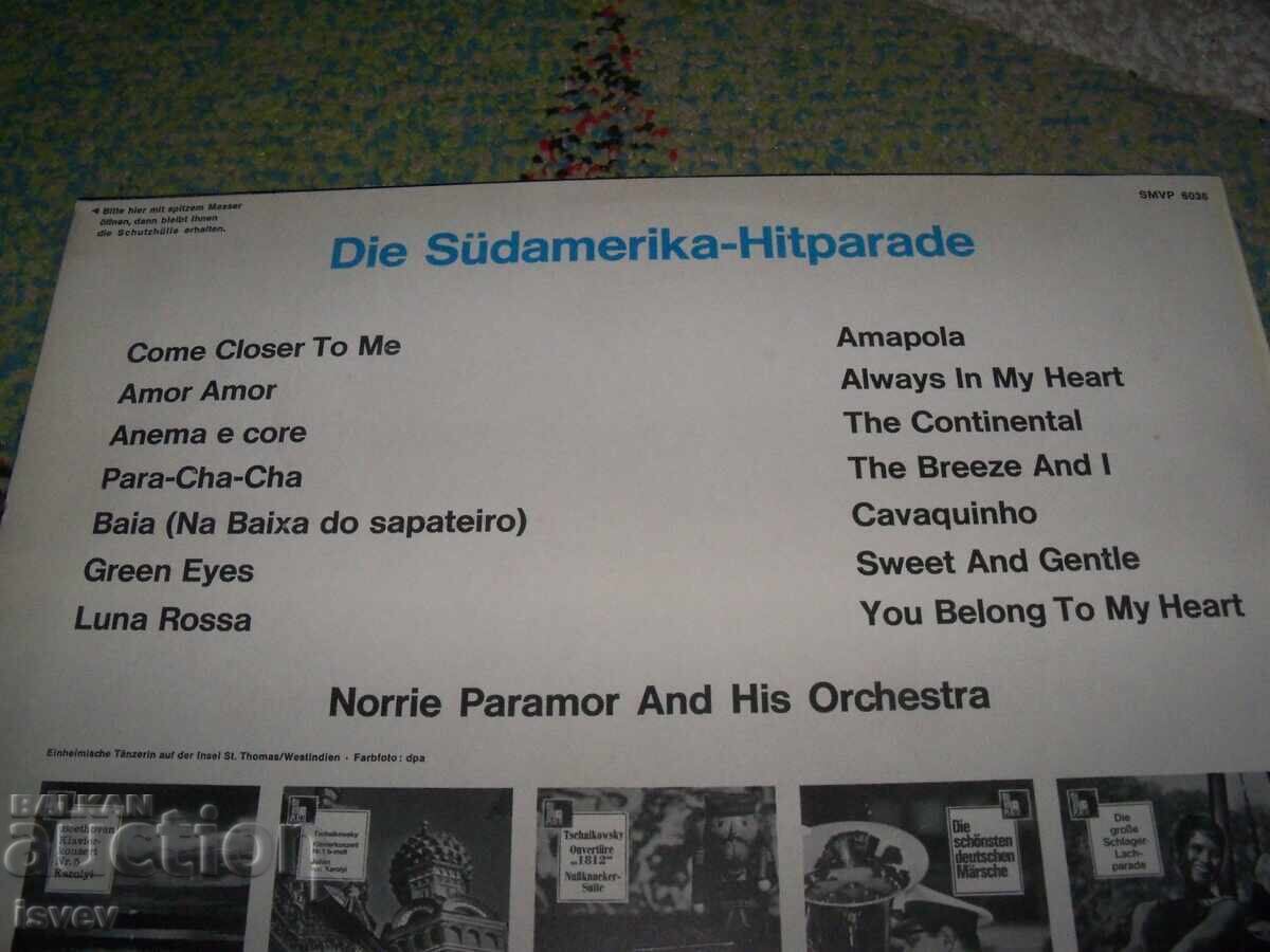 Аукцион Хит парад - песните на Южна Америка. Аукцион Хит парад - песните на Южна Америка.