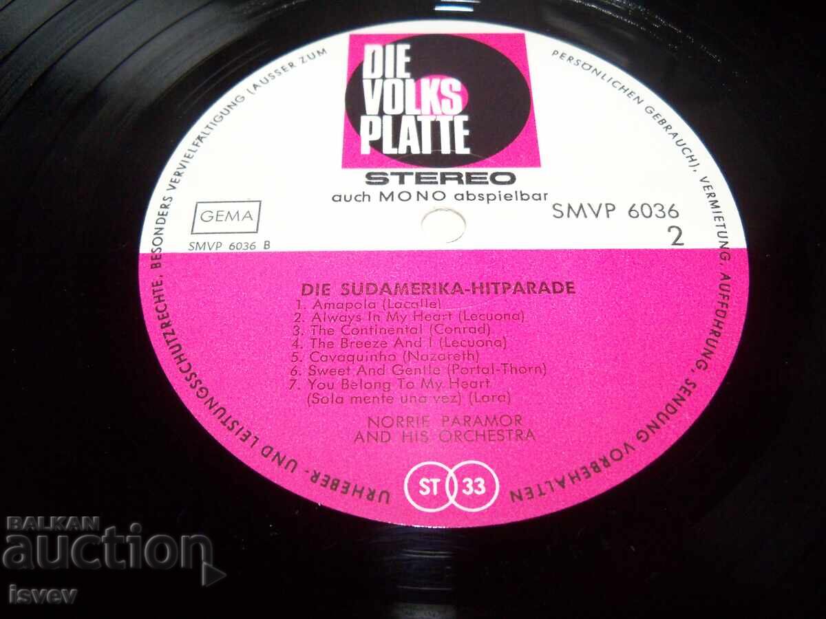 Хит парад - песните на Южна Америка. - 6 Хит парад - песните на Южна Америка. - 6