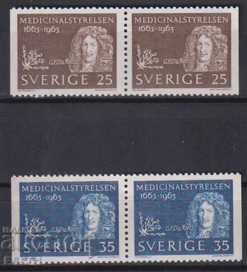 Mărci curate Medicină Gregoire Francois du Ritz 1963 din Suedia Mărci curate Medicină Gregoire Francois du Ritz 1963 din Suedia
