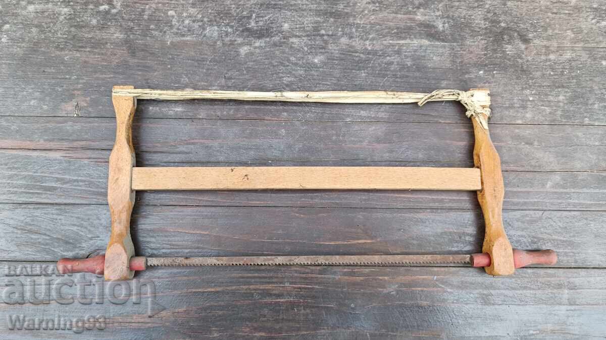 Μικρό ξύλινο πριόνι - πριόνι - 35/14εκ