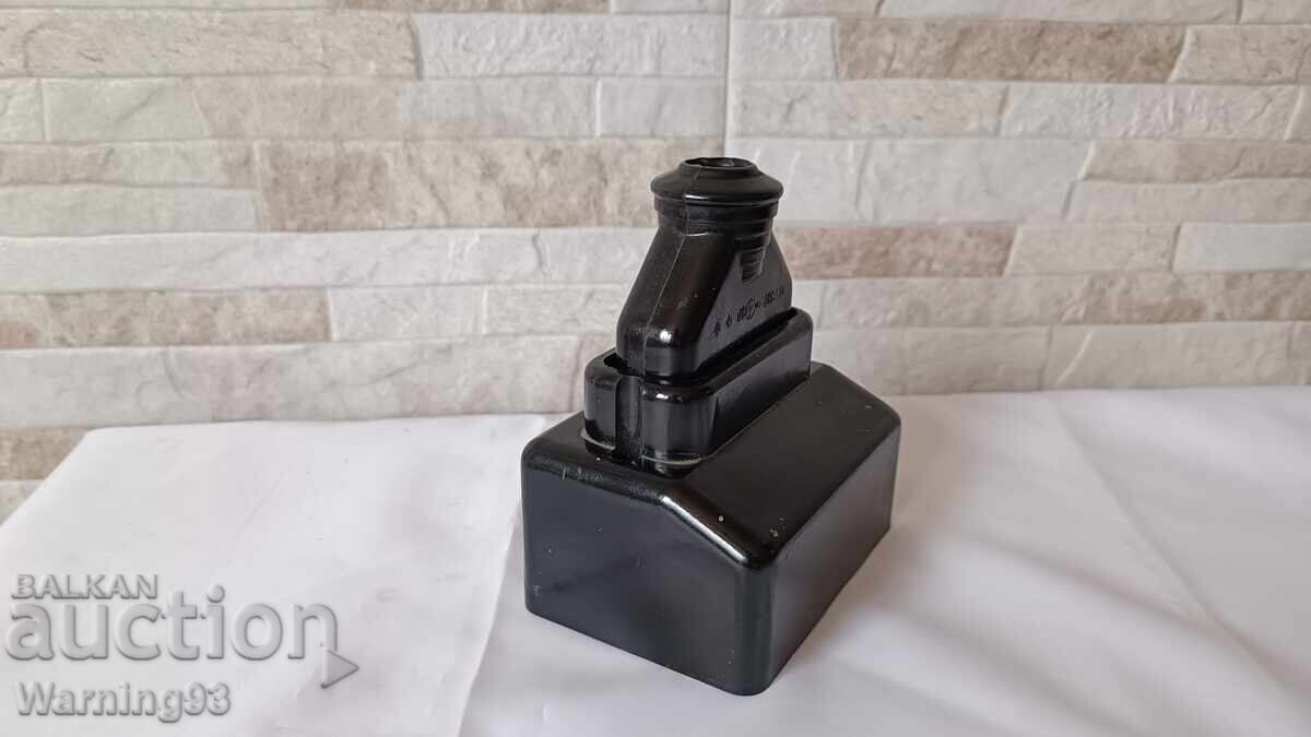 Παράδοση Σετ επαφής και φις τριφασικό - σοσιαλιστικό - βακελίτης - 380V