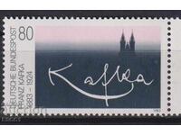 Чиста марка Франц Кафка 1983 от  Германия