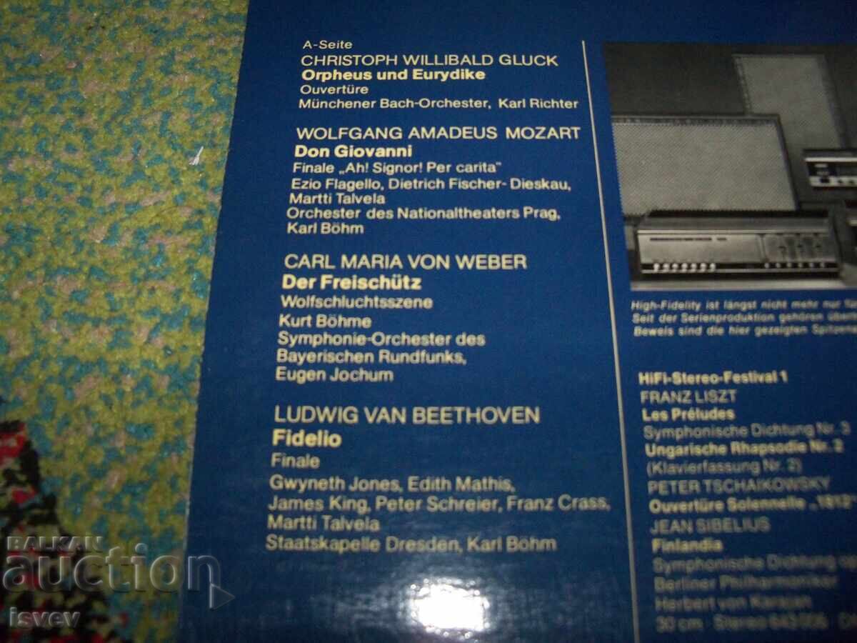 Auction  Classical Music, Hifi Stereo Festival 1970