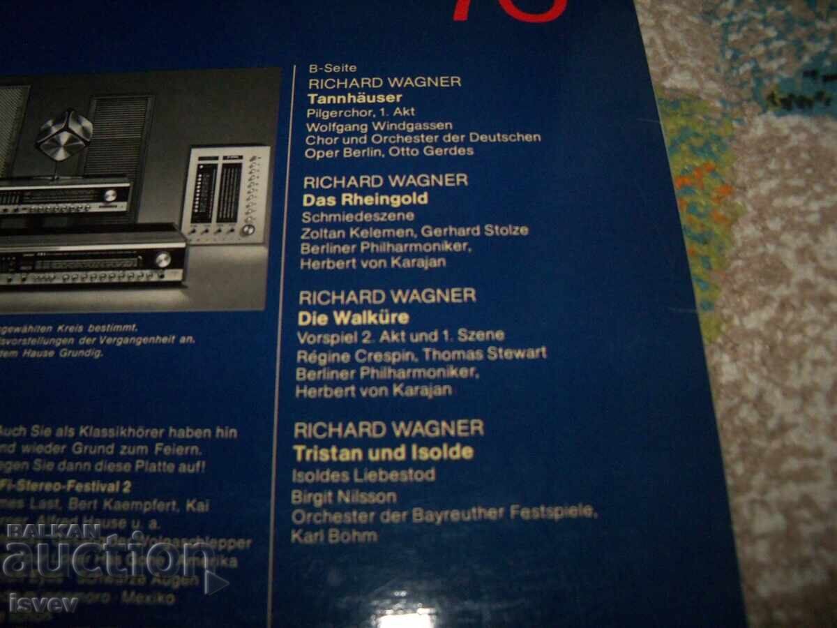 Delivery of Classical Music, Hifi Stereo Festival 1970