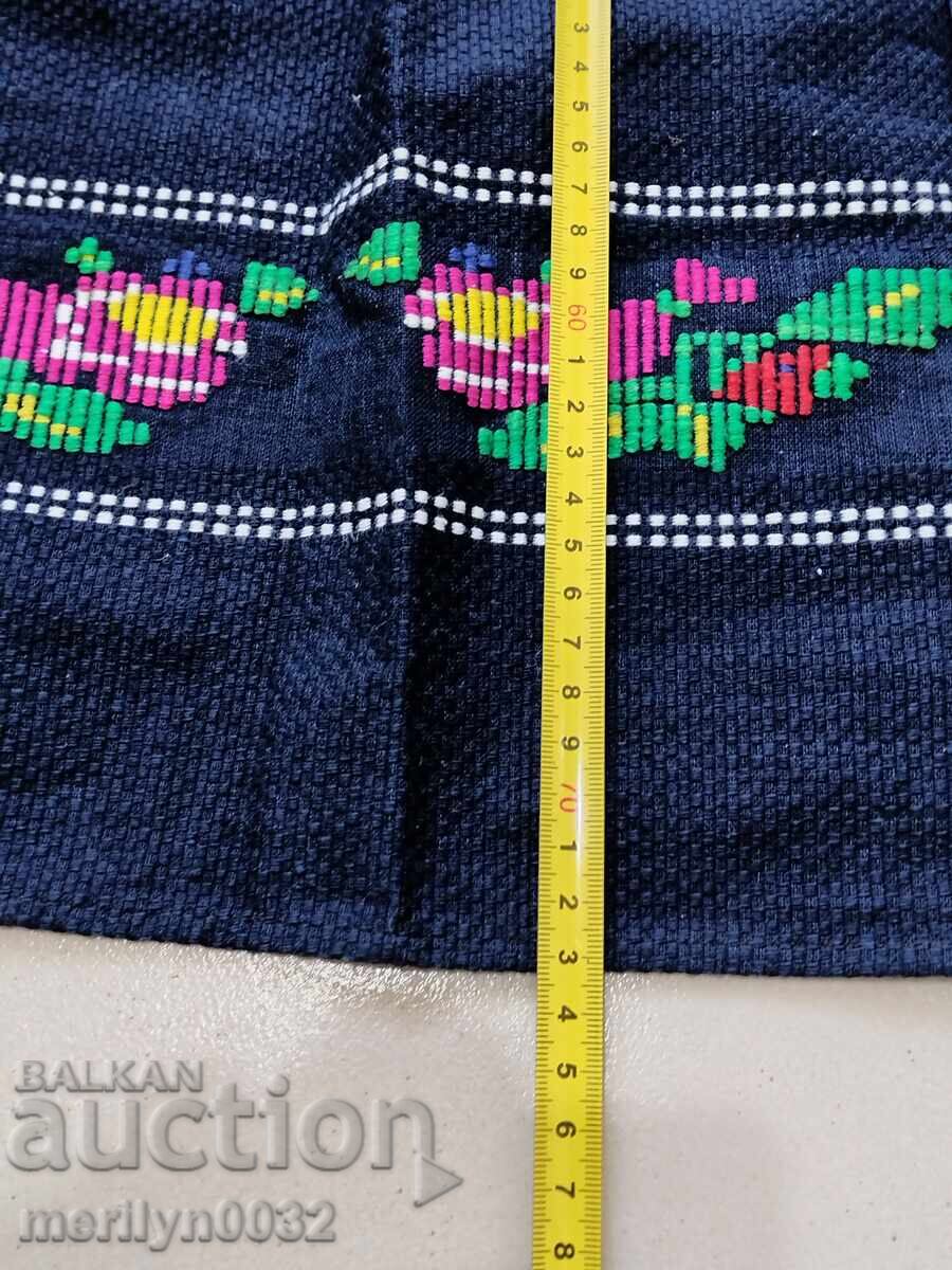 Παλιά υφαντή κεντημένη ποδιά φορεσιά, σουκμάν - 5