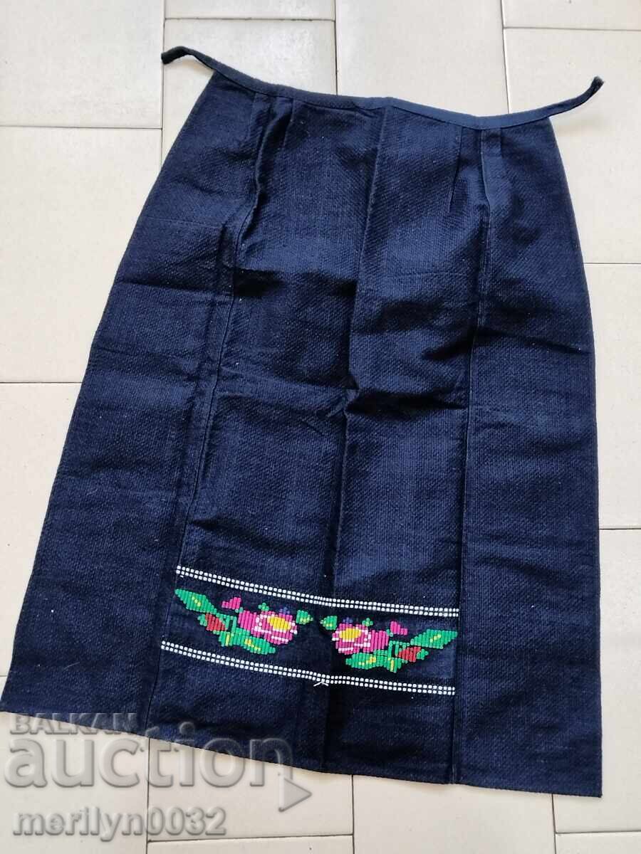 Παλιά υφαντή κεντημένη ποδιά φορεσιά, σουκμάν