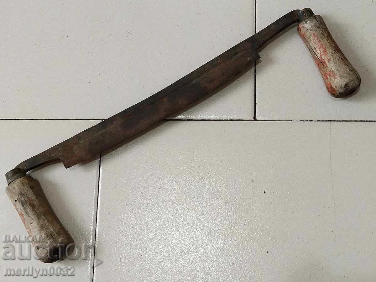 Old forged hand tool wrought iron planer wooden with price 42.00 BGN | € 21.47 Old forged hand tool wrought iron planer wooden with price 42.00 BGN | € 21.47