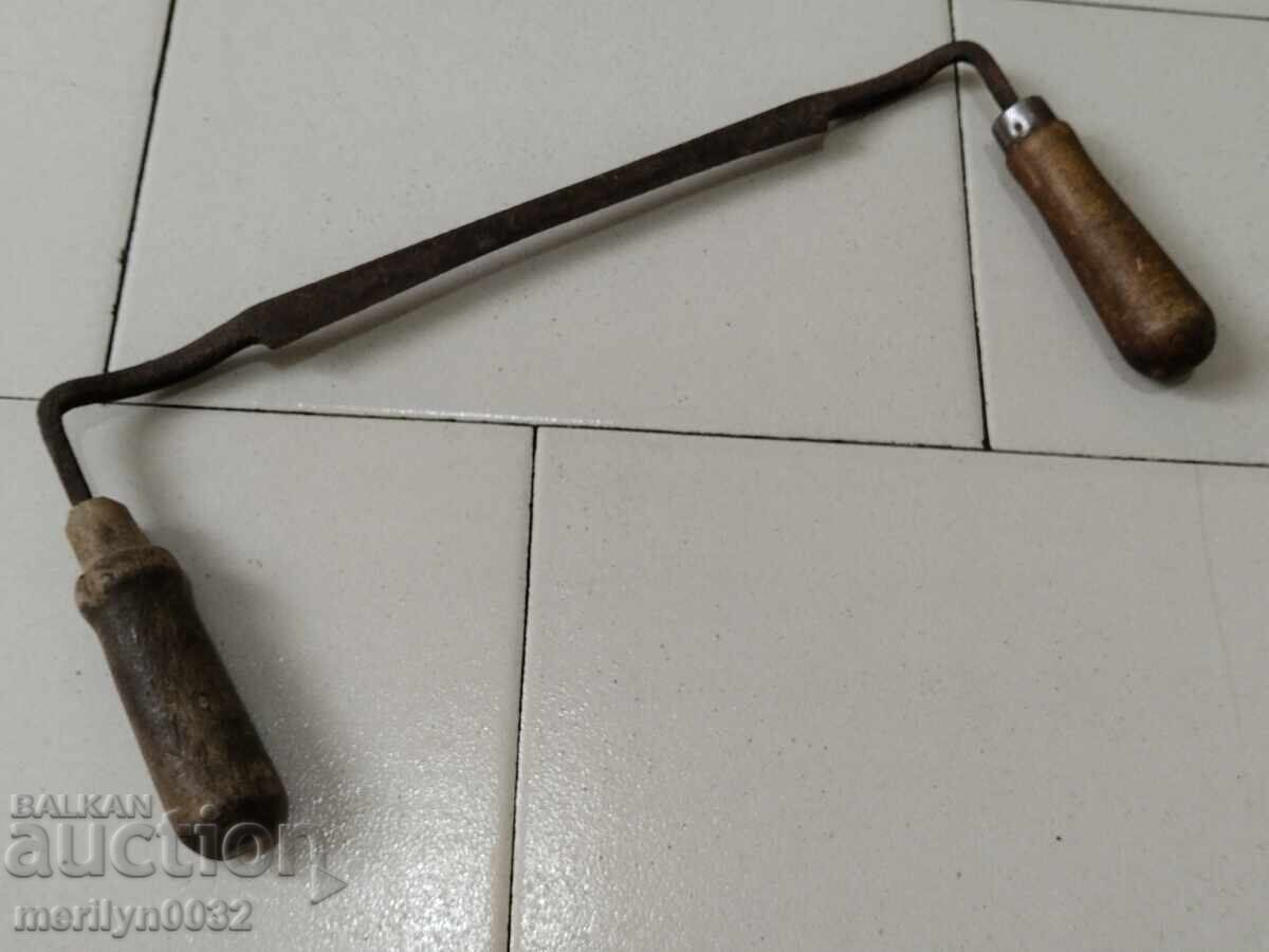 Auction Old forged hand tool wrought iron planer wooden Auction Old forged hand tool wrought iron planer wooden