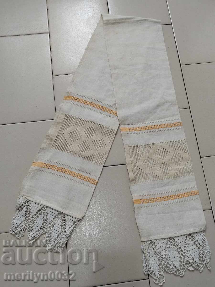 Παλιό ύφασμα κρόσσια με δαντέλα, πλέξιμο, κρόσσια με κέντημα με τιμή 79.90 BGN | € 40.85