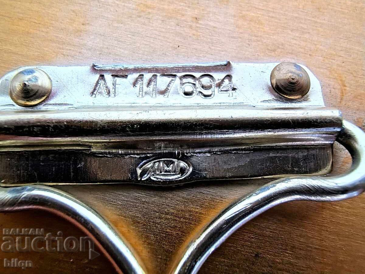 PLACHETĂ DE BRONZ DE MASĂ LENIN - 5