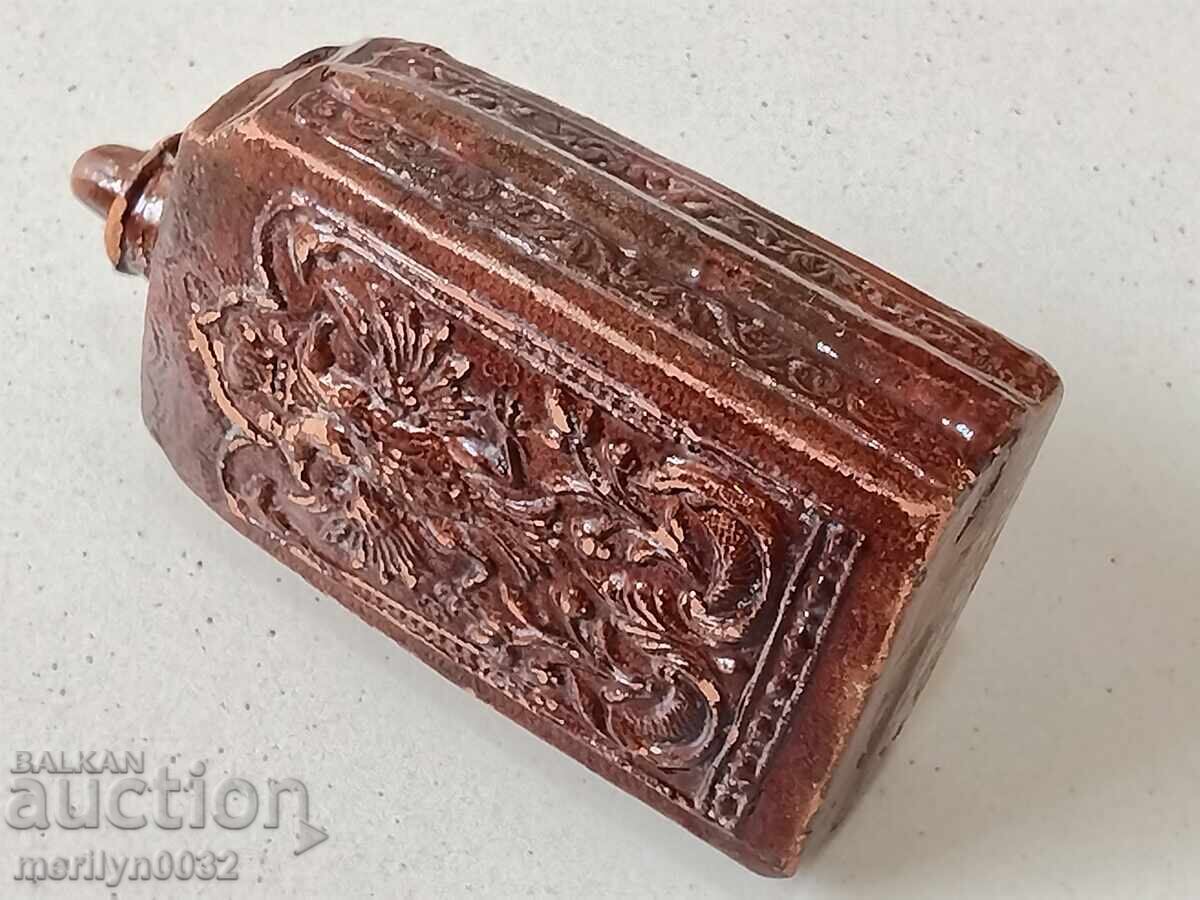 Παλαιό κεραμικό παγούρι πήλινο δοχείο κεραμικά με τιμή 39.00 BGN | € 19.94