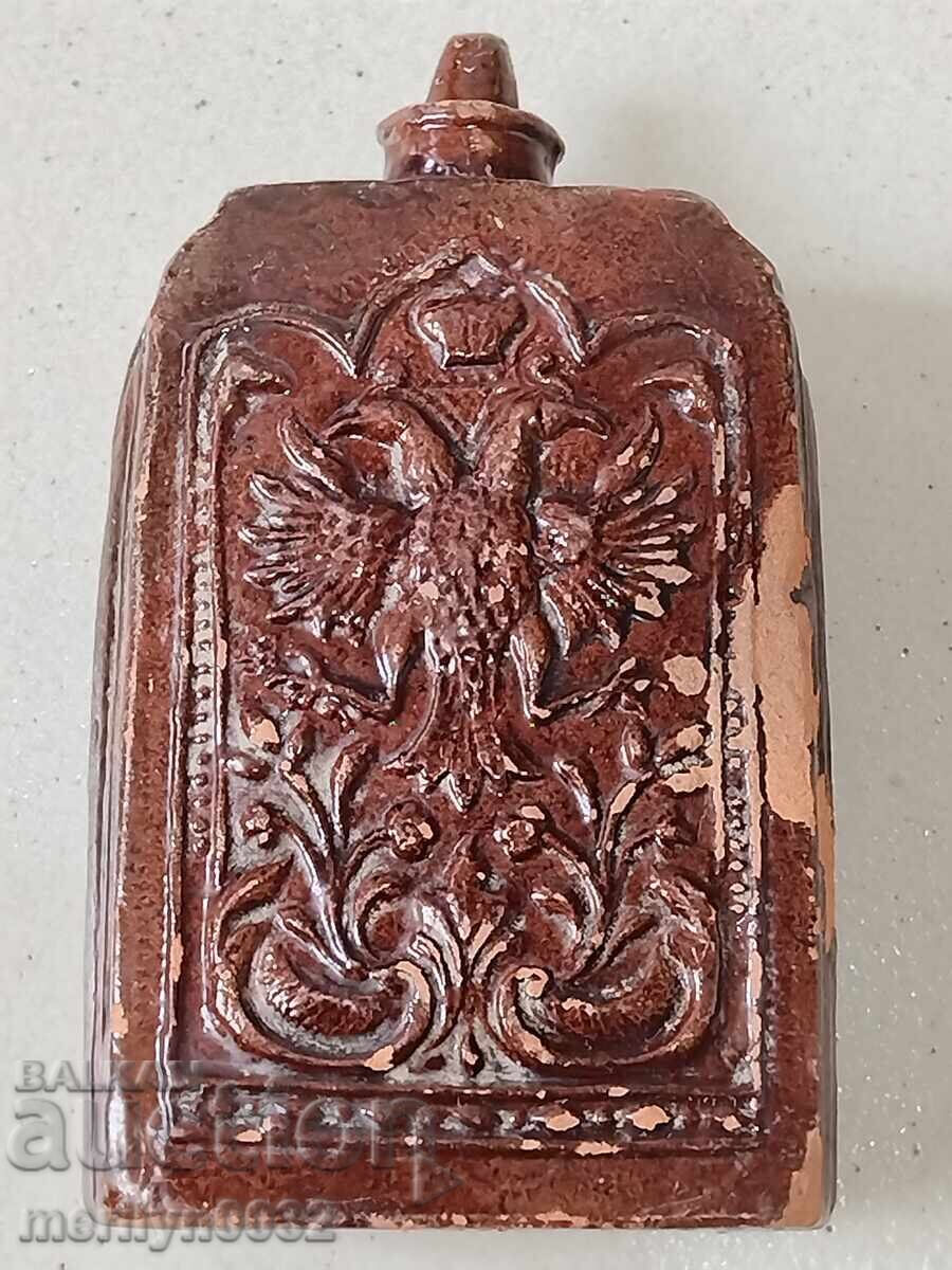 Παλαιό κεραμικό παγούρι πήλινο δοχείο κεραμικά - 5