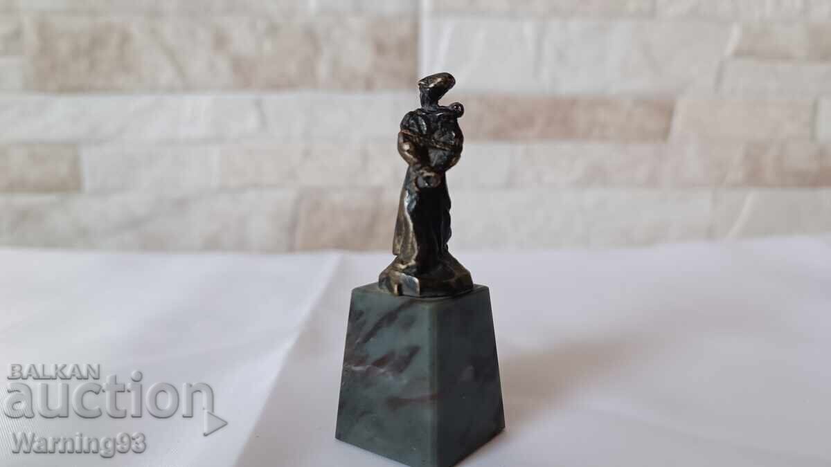 Auction Old Russian Bronze Sculpture - EAGLET - bronze and granite Auction Old Russian Bronze Sculpture - EAGLET - bronze and granite