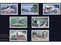 France 1961 - Views Castles Boats MNH