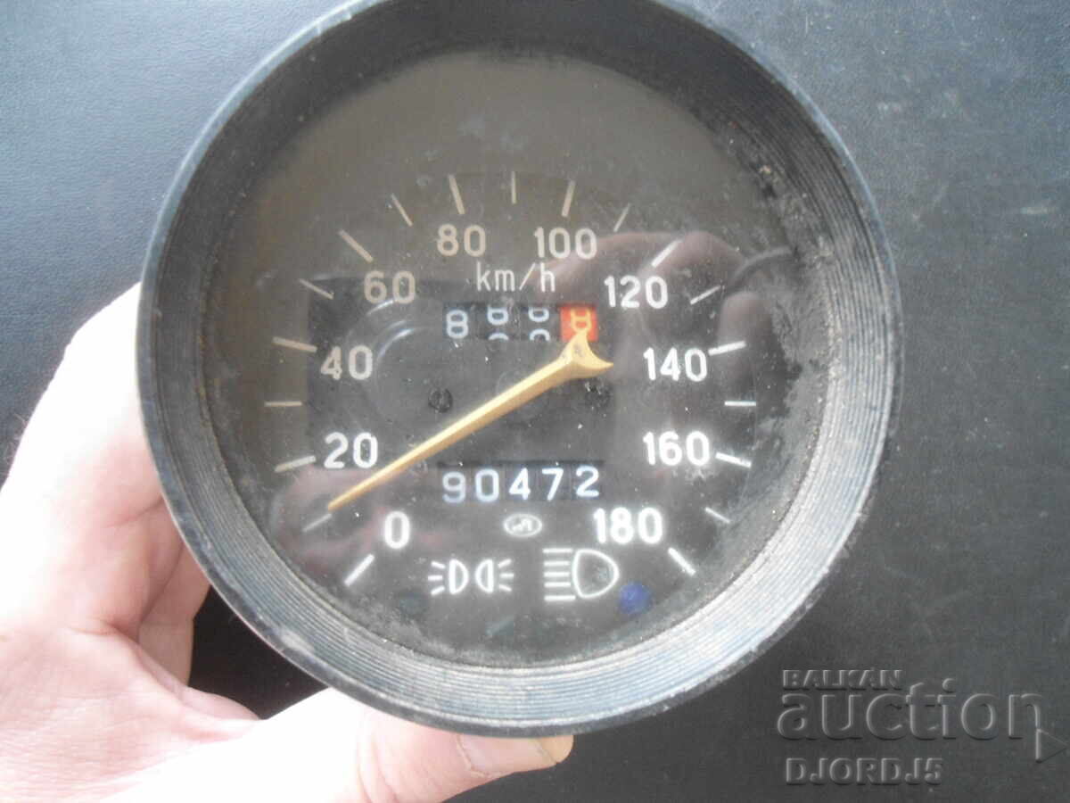 Old Russian Car Measuring Instrument